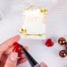 Baluue Resin Nail Art Palette | Gold Handle Nail Holder & Mixing Tool for Gel Nails | Versatile Makeup & Dessert Display Board - Buy Online on GoSupps.com