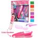 Fukamou Hair Dye Stick Set for Hair Chalk for Play Hair Chalk Washable Temporary Hair Coloring Set Simulated Toy Hair Makeup - Buy Online on GoSupps.com