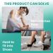 Welnove Toe Spacers | Toe Separators for Women Men | Bunion Corrector | Black | 3 Sizes - Buy Online on GoSupps.com