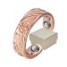 Yinox 2.3-in-inch magnet ring made of pure copper for men and women 4 strong magnets relieve arthritis and migraines effectively freely adjustable magnetic jewelry