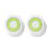 BULLETSHAKER 2 PACK Acne Compatible Replacement Facial Cleansing Brush Heads Replacements For Acne Prone Skin and Clogged Pores