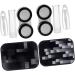 Solustrie Colored Contact Lens Case | Cute & Practical Organizer for Travel | Small Decorative Box | Shop Now! - Buy Online on GoSupps.com