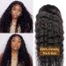 Loose Deep Wave Lace Front Wig - 26 Inch 200% Density Human Hair for Black Women | HD Transparent 4x4 Closure, Pre-Plucked, Glueless - Buy Online on GoSupps.com