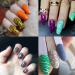 6-Piece Flower Leaf Nail Stamping Plates with Leopard Print & Holiday Designs - Nail Art Templates - Buy Online on GoSupps.com