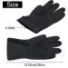 6 Pairs Reusable Anti-Skid Hair Dye Gloves - Black - Large | Waterproof Rubber Gloves for Salon & Home Use - Buy Online on GoSupps.com