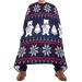 Waterproof Barber Cape -Christmas Snowflake Polar Bear Cheetah Haircut Bib for Men Unisex Hair Cutting Cape(8rp1a)