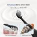 Moroluru Electric Toothbrush Dual Handle - 5 Modes, Smart Timer, 16 Brush Heads, 2 Travel Cases - IPX7 Waterproof in Black & White - Buy Online on GoSupps.com