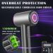 Mini Cordless Hair Dryer Lightweight Portable Hairdryer Low Noise Rechargeable Blow Dryer with Stand/Removable Air Vent for Hairdressing Oil Painting Drying Tools - Buy Online on GoSupps.com