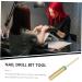 BIUDECO Acrylic Drill Bits Manicure Accessories Manicure Nail Bits Acrylic Nail Drill Bits Drill Bits for Nails Carbide Nail Drill Bits Cuticle Drill Bits Manicure Supplies 0.56x0.56x5.05cm As Shown1 - Buy Online on GoSupps.com
