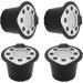 Lot de 4 dosettes de caf avec couvercle en acier inoxydable accessoires pour filtre caf avec tamper pi ces pour machine expresso - Buy Online on GoSupps.com