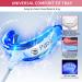PDOO Teeth Whitening Kit for Sensitive Teeth - Fast At-Home Results with LED Light and Carbamide Peroxide Gel - Buy Online on GoSupps.com