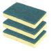 Cleaning Sponge Washing Sponge Sponge 3Pcs Household Kitchen Dishwashing Cleaning Sponge Water Absorbent Pot Bowl Cleaning Cloth