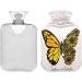 Durable 1L Heat Bottle - Warm-Up Bag for Pain Relief | Sunflower Butterfly Pattern - Buy Online on GoSupps.com