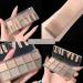 10 Colors Eyeshadow Palette - Matte Nude & Shimmer Shades - High Pigment, Long Lasting, Ultra-Blendable Eye Makeup with 2 Brushes - Buy Online on GoSupps.com