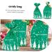 KOMBIUDA Christmas Sack 50pcs Christmas Bag Candy Bags Halloween Candy Christmas Drawstring Bag Snowflake Crisp Ribbon - Buy Online on GoSupps.com