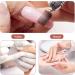 Luckaide Grinding Sleeve Nail Cutter 100 Pieces Grit 80/120/240 Grinding Caps for Manicure & Pedicure Best Quality Nail Miller Attachments for International Shipping - Buy Online on GoSupps.com