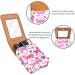 Buy Colorful Doodle Animal Leather Lipstick Case with Mirror - Mini Lip Gloss Organizer for International Shipping - Buy Online on GoSupps.com