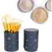 Makeup Brushes Professional 12-Piece Makeup Brush Set with Brush Holder Soft Bristles Powder Eyeshadow Blush Complete Cosmetic Tools with Star Bucket Orange Bag - Buy Online on GoSupps.com