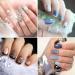 8pcs Nail Art Pen Set - Double Head Brushes & Replacement Sponge Heads for Professional Nail Design - Buy Online on GoSupps.com