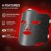 Hottoerak Red Light for Face Near Infrared Face Light Red Face Lamp with 660nm & 850nm Wavelengths for Home Use - Buy Online on GoSupps.com