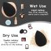 Sibba 6-Piece Powder Puff Beauty Blenders Set - Makeup Sponge Kit for Flawless Foundation & Concealer Application - Includes Mini Washing Set and Small Brushes (Black) - Buy Online on GoSupps.com
