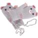 Kids Toddlers Knitted Gloves Mittens with String | Boys Girls Magic Stretch Mittens | Thick Fleece Lined Baby Infant Winter Warm Mittens | Cartoon Cosy Full Finger Gloves | Xmas Gift | Ages 0-3 | B-grey - Buy Online on GoSupps.com