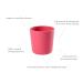 BEABA 100% Silicone Training Cup for Babies and Toddlers - Anti-Slip, BPA Free, Pink - Buy Online on GoSupps.com