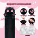 Mewaii 51in Long Cat Plush Pillow - Cute Stuffed Animal Squishy Toy for Kids - Pink & Black Cat Design - 51in/130cm - Buy Online on GoSupps.com