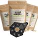 Cupplement - 4 Sachets Fadogia Agrestis 60 Capsules - Free Pillbox - 10% Extract - 500 MG Per Capsule - Superfood 5 Pack