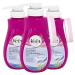 Veet Veet Hair Removal Cream in the Shower Body and Legs Sensitive Skin 400 ml Pack of 3
