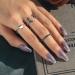 Sethexy Matt Ballerina Long False Nails | 24pcs Coffin French Acrylic Nail Tips for Women & Girls - Buy Online on GoSupps.com