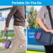 Medmax Pocket for Freestyle Libre 3/2 & Reader - Hard-Shelled Protective Cover Shockproof Storage Bag for Diabetics - Lightweight Clip & Handle - Purple - Buy Online on GoSupps.com