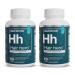Essential Elements Hair Hero - Broad-Spectrum Hair Formula - Healthy Hair, Skin, and Nails - 5000 mcg Biotin 30 Day Supply (2-Pack) 120 count/2-pack