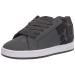 DC Men's Court Graffik Skate Shoe 44.5 EU Dark Grey Black White