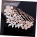 Angoily 1pc Hair Combs Hair Accessory for Women Rhinestone Headpiece Rhinestone Hair Clip Bridal Headpiece Comb Leg Garters for Thigh Accessories Korean Version Bride - Buy Online on GoSupps.com