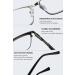 Buy Lanomi Varifocal Glasses | Metallic Progressive Multifocal Rectangle Full Frame with Blue Light Filter - Ultimate Reading Aid - Buy Online on GoSupps.com