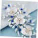 Ipetboom Bride Headpieces for Wedding Pearl Hair Pin Pearl Headpiece Pearl Hair Barrettes Bridal Headpiece Pearl Tiara Bridal Hair Clip Bridal Headdress Comb Dinner Party Petals - Buy Online on GoSupps.com