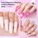 Saviland Dip Powder Nail Kit - 3 Mins Repair, Air Dry, Pink & White Dipping Powder for Broken Nails | Nail Glue, File, Dust Brush - Nail Repair Treatment - Buy Online on GoSupps.com