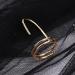 Chiciri's Healthy Galvanized Copper Fingernail Ring - Easy Wear Manicure for Women | Stylish & Safe Party Accessory (3045 Gold) - Buy Online on GoSupps.com