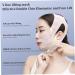 Double Chin Reducer Soft High-Elastic V Line Lifting Mask Breathable Chin Strap Depuffing and Skin Tightening Chin Mask Normal Style Beauty Tools - Buy Online on GoSupps.com