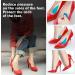 Sibba 3 Pairs Gel Arch Support Insoles - Orthotic Silicone Foot Insoles for Plantar Fasciitis & High Heels - Buy Online on GoSupps.com