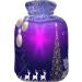 KCL Deci 2L Hot Water Bottle with Cover - Christmas Tree & Snowflakes | Foot Warmer & Pain Relief - Perfect for New Year & Cramps - Hot & Cold Therapy - Buy Online on GoSupps.com