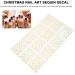 2 Sheet Christmas Nail Stickers Christmas Self- Adhesive Nail Decals Christmas Nail Decals Diy Decoration Snowflake Nail Stickers Halloween Nail Sticker Winter Sequins 3d - Buy Online on GoSupps.com
