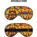 Colorful Brick Print Unisex Sleep Mask | Double-Sided Eye Mask for Sound Sleep & Skin Care - Buy Online on GoSupps.com