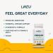 Lazu Virocin Zinc Supplement - Enhanced Immune Support with Zinc Ionophore, Vitamin C, and D3 - 60 Capsules - Buy Online on GoSupps.com