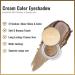 Oulac Bronzo Cream Eyeshadow - Shimmery, Moisturizing, Long Lasting & Waterproof | Pigmented Metallic Eye Makeup (03 My Fate) - 0.42 oz - Buy Online on GoSupps.com