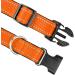 Joytale Reflective Dog Collar for Medium-Sized Dogs - Orange M | Durable & Stylish Pet Accessory - Buy Online on GoSupps.com