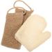 Beaupretty 2 Sets Sisal Bath Set Shower Exfoliating Mitt Foaming Bath Glove Exfoliating Cleanser Mitt Shower Towel Loofahs Pouf Gloves Bath Scrubber Towel Washer Man Jute Take a Bath - Buy Online on GoSupps.com