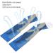 2 Pack Compression Socks - Elastic Breathable Nylon Sports Stockings for Running Basketball & Football (SM Size) - Shop Internationally! - Buy Online on GoSupps.com