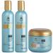 Avlon Keracare Dry & Itchy Scalp Anti Pellicules Hydratant Shampooing Conditioner & Glossifier Set